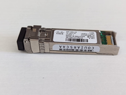Ενιαία ίνα ons-sc+-10g-LR 10Km τρόπου της Cisco οπτικές ενότητες πομποδεκτών