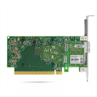 Mellanox MCX515A-CCUT QSFP28 ConnectX-5 Fiber Optic Adapter Μονής Θύρας για Ethernet 4G Ψηλό Βραχίονα 1 Έτους Εγγύηση DC 12V