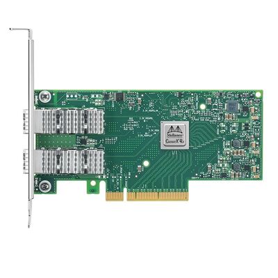 Mellanox MCX653106A-HDAT 40G Δύο θύρες κάρτα QSFP56 Fiber Optic Adapter για 40G Ethernet με εγγύηση 1 έτους