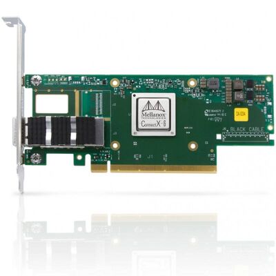 Mellanox MCX653105A-EFAT Connect X-6 VPI Adapter PCIe HDR100 EDR IB και 100GbE Single-Port QSFP56 Ethernet Network Card σε απόθεμα