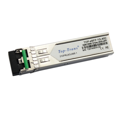 Διπλή ενότητα 1G 40Km 1310nm Esfp πομποδεκτών ινών SFP οπτική