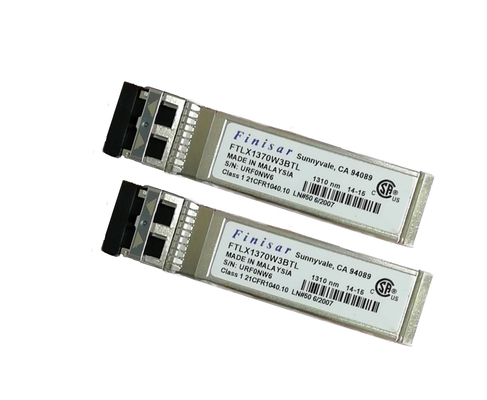 Ενότητα 1310nm 1.4km οπτικής ίνας Finisar FTLX1370W3BTL SFP