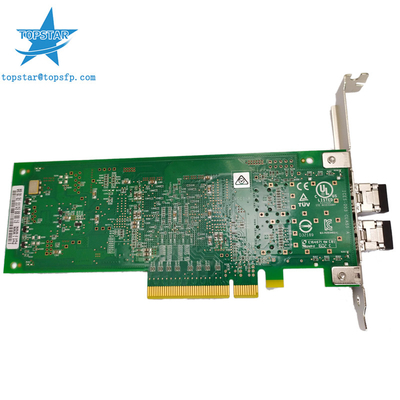 Διπλό κανάλι ινών λιμένων 8Gb Qlogic QLE2562 στον προσαρμοστή του PCI Express Hba