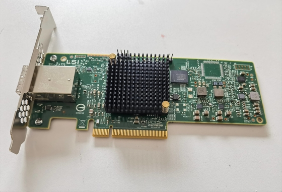 LSI SAS 9300-8e PCI Express στην παρουσίαση σε συνέχειες 12Gb/S σύνδεσε τον προσαρμοστή λεωφορείων οικοδεσποτών SCSI SAS