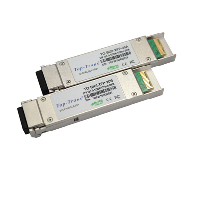 ενότητα 1270nm 1330nm 10gbase-BX XFP MSA RoHS 20Km 10G SFP