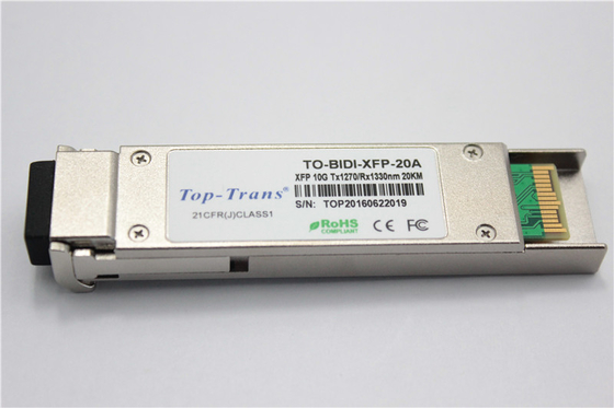 ενότητα 1270nm 1330nm 10gbase-BX XFP MSA RoHS 20Km 10G SFP