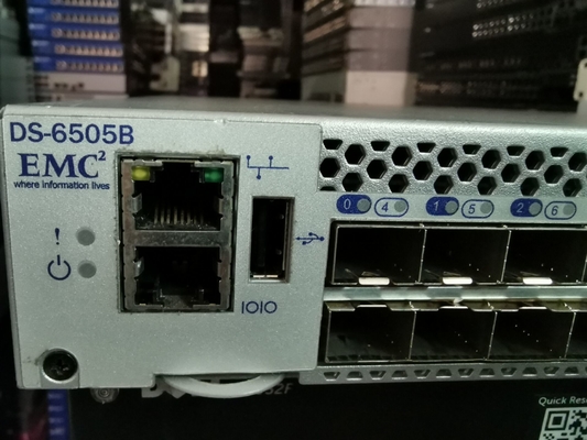 16Gb SFP+ 8 ενεργός διακόπτης DELL EMC Connectrix DS 6505B μπροκάρ SAN λιμένων