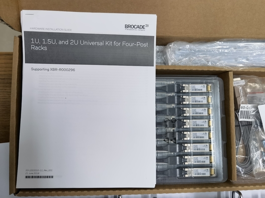 διακόπτης 48 μπροκάρ SAN 32Gbps G620 ράφι διακοπτών καναλιών ινών λιμένων Mountable
