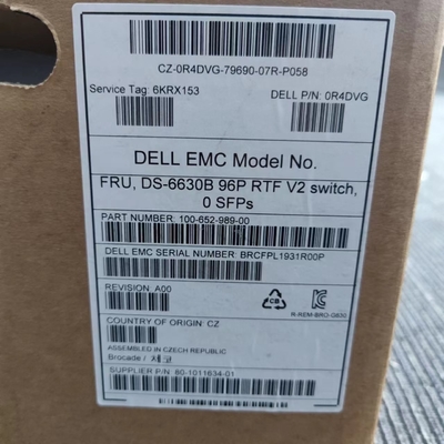 Ds-6630B ΔΙΑΚΌΠΤΗΣ 128 λιμένες 48 της DELL EMC CONNECTRIX 32GB FC βάση λιμένων