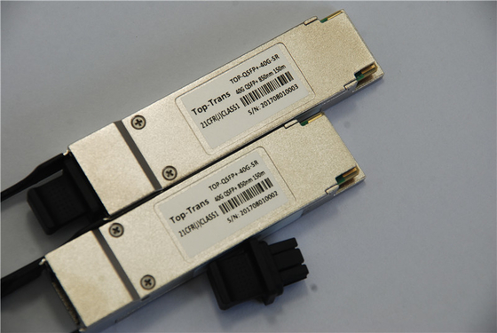 συμβατό σύστημα συνδέσεων DEM-qx01q-SR4 Δ πομποδεκτών 40GbE QSFP+ 850NM 150M MPO MTP