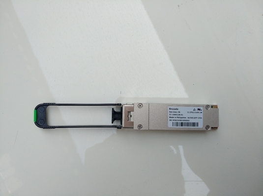 57-1000129-01 χρήση μπροκάρ Gen6 FC32-64 πομποδεκτών QSFP+ 40GBASE-SR4 MMF MPO