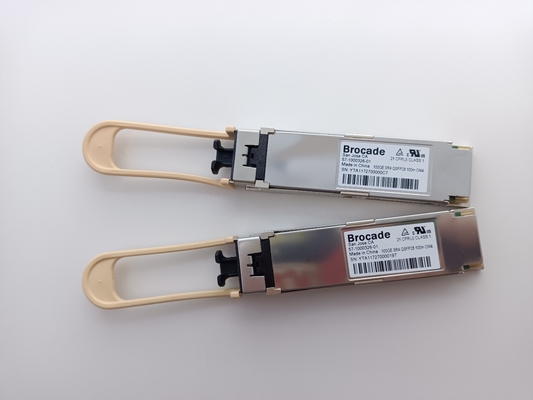 Πομποδέκτης 57-1000326-01 4x25GbE 100GBASE-SR4 μπροκάρ Gen6 FC32-64 FC SFP
