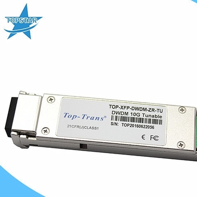 50GHz δυνάμενη να ξορδισθεί οπτική ίνα 10gbase-zr 80km πομποδεκτών λέιζερ DWDM SFP