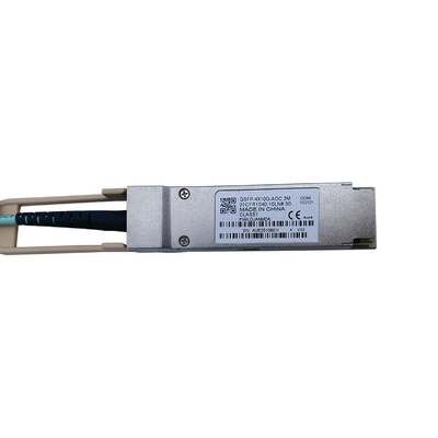 Ενεργό οπτικό καλώδιο 40G QSFP+ ξεμπλοκαρίσματος της Cisco qsfp-4x10g-AOC3M συμβατό σε 4x10G SFP+ 3M