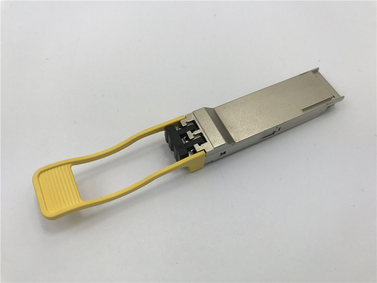 CWDM4 100G 2KM QSFP28 οπτική ίνα τρόπου πομποδεκτών 1310nm ενιαία
