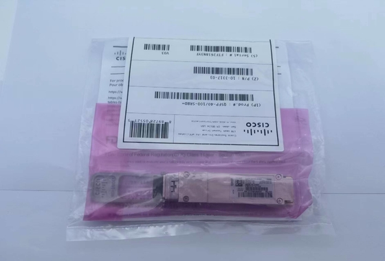 Cisco qsfp-40 οπτικός πομποδέκτης 10-3317-01 40GBASE QSFP28 και SR BiDi 100G