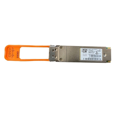 Πομποδέκτης της Cisco qsfp-100g-psm4-s 10-3144-01 QSFP28 100GBASE PSM4 με το συνδετήρα 500m MPO άνω των SMF