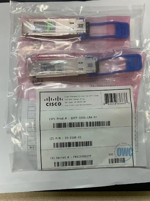 ενότητα 1310nm 10km 100G QSFP28, Cisco qsfp-100g-lr4-s 10-3146-01