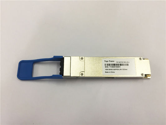 Ετικέτα 02311KNU Συμβατό QSFP28-100G-LR4, 10km SMF 100G QSFP28 Πηρακτηριστή