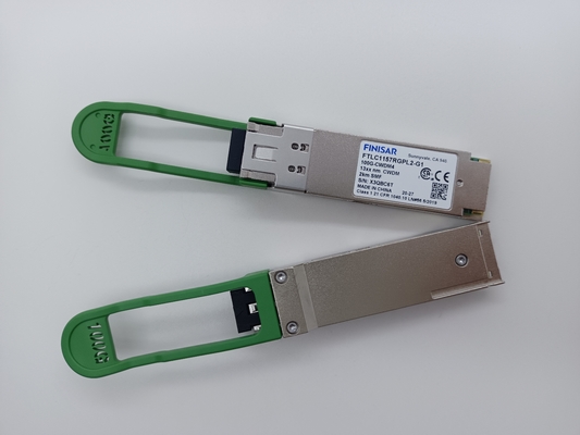Μονάδα οπτικού πομποδέκτη 2km 100G Qsfp28 Cwdm4 Finisar FTLC1157RGPL2-G1