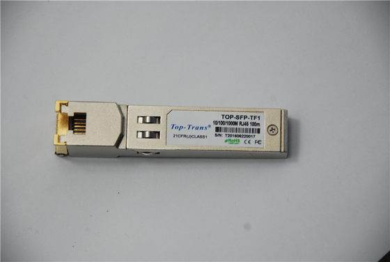 Gigabit Ethernet Fortinet FG-TRAN-GC Συμβατό χαλκό RJ45 SFP 100m