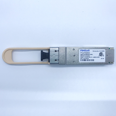 Οπτικός πομποδέκτης FTL410QE4C 40BASE-SR4 QSFP+ Gen4 για το ξεμπλοκάρισμα στο 10gbase-SR Ethernet 4 Χ