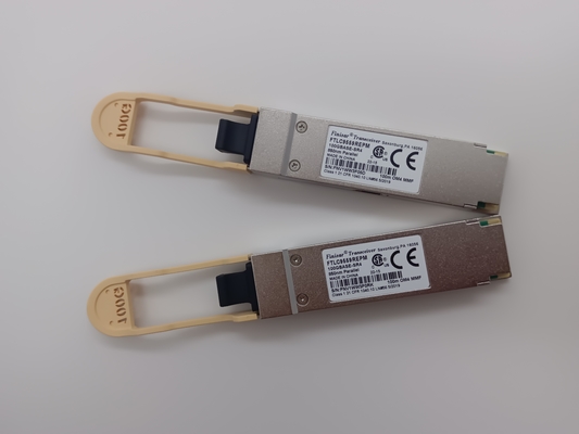 Finisar FTLC9559REPM 100m παράλληλος οπτικός πομποδέκτης MMF QSFP28 για 100G Ethernet