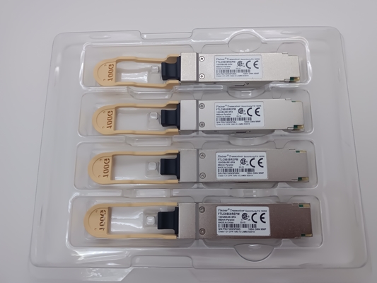 Finisar FTLC9559REPM 100m παράλληλος οπτικός πομποδέκτης MMF QSFP28 για 100G Ethernet