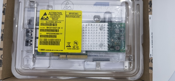 Διπλός προσαρμοστής pci-ε 3,0 Hbas διεπαφών καναλιών ινών λιμένων των qle2692-SR-CK 16gb Qlogic