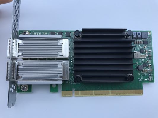 Διπλός προσαρμοστής PCIe3.0 X16 λιμένων QSFP28 Mellanox mcx416a-BCAT 40/56GbE