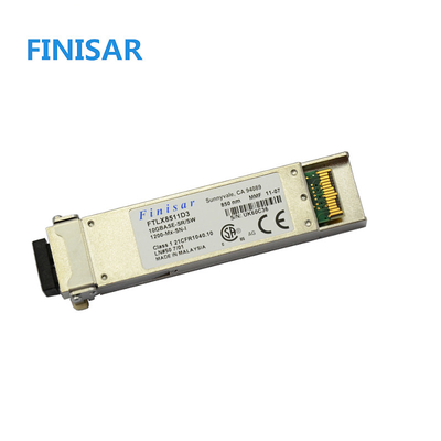 Οπτικός πομποδέκτης Finisar FTLX8511D3 850nm XFP για το 10gbase-SR/SW 10G Ethernet