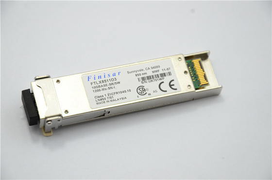 Οπτικός πομποδέκτης Finisar FTLX8511D3 850nm XFP για το 10gbase-SR/SW 10G Ethernet