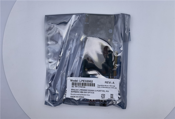Διπλός λιμένας Pcie 3,0 κανάλι Adapte LP EMULEX LightPulse lpe32002-τετρ.μέτρο LPE32002 32Gb ινών