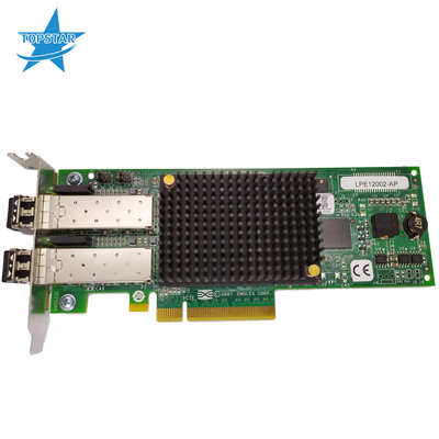 Διπλό κανάλι PCI-ε x8 ινών λιμένων 8G FC lpe12002-AP LPE12002 IBM 42D0494 00YJ808 Emulex