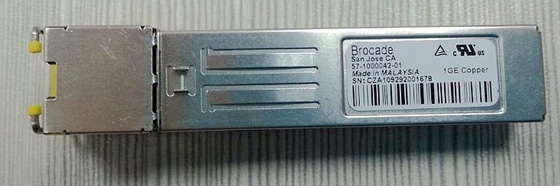 Μπροκάρ 57-1000042-01 xbr-000190 οπτική ενότητα χαλκού 1000bsae-τ RJ45 πομποδεκτών 1G SFP