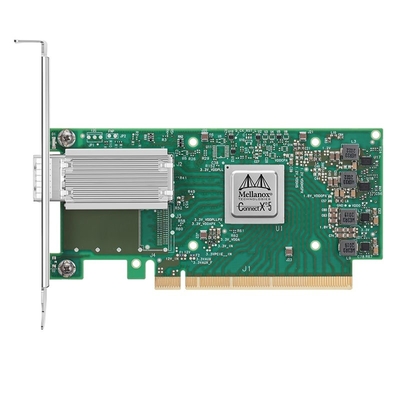 Κάρτα λιμένων PCIe3.0 X16 connectX-5 Ethernet NVIDIA Mellanox mcx515a-CCAT 100GbE QSFP28