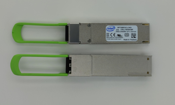 Οπτική ενότητα 1271-1331nm πομποδεκτών της Intel SPTSBP2CLCKS 100G-CWDM4 SMF LC