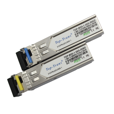Cisco glc-bx-20U 1.25G BIDI SFP 1310nm 1550nm 20km μονοκατευθυντικός LC πομποδέκτης SMF
