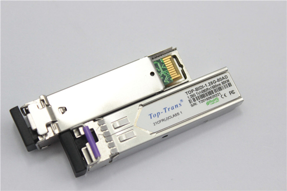 Cisco glc-bx80-UA 1.25G BIDI SFP 1490nm 1550nm 80km μονοκατευθυντικός LC πομποδέκτης SMF