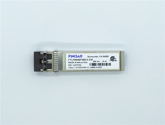 Πομποδέκτες οπτικών ινών Finisar 14.025Gb/S 850nm MMF για το κανάλι Ethernet και ινών