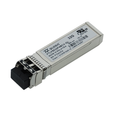 Σύντομο μήκος κύματος 850nm πομποδεκτών Qlogic ftlf8532p4bcv-QL 32G FC SFP+ οπτικό