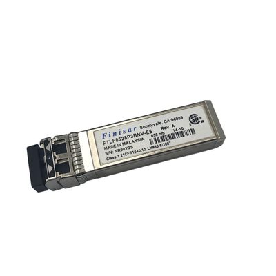 Ενότητα 850nm 150m Finisar FTLF8528P2BNV FTLF8528P2BNV-E5 8gb SFP οπτικός πομποδέκτης ΚΚ