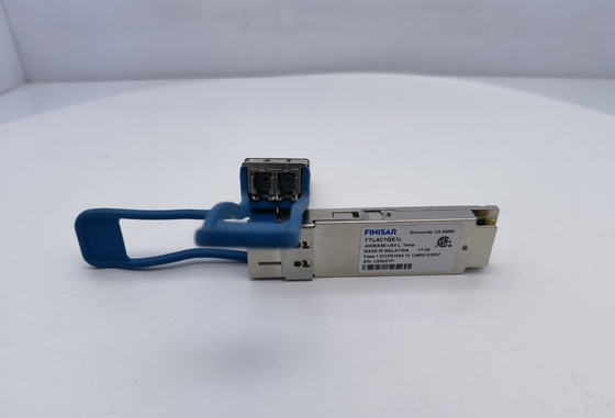 Ίνα 1310nm 10km ενότητας 40GBase-LR4 SM πομποδεκτών Finisar FTL4C1QE1L QSFP+ διπλό LC
