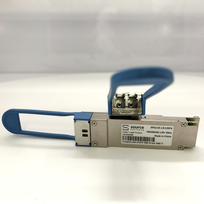 Πηγή Φωτονική Lc Sfp Μοντέλο SPQ-CE-LR-CDFA 100GBbase-LR4 QSFP28 10km