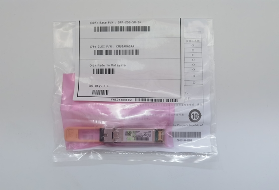 Αρχική μονάδα SFP-25G-SR-S ινών συμβατή με 25GBbase-SR SFP28 δέκτη
