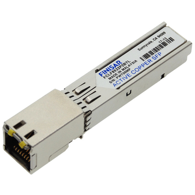 Φινισάρ FCLF8522P2BTL Χάλκινος SFP Πηρακτής RJ45 850nm 300m 1000BASE-T Συμμόρφωση RoHS