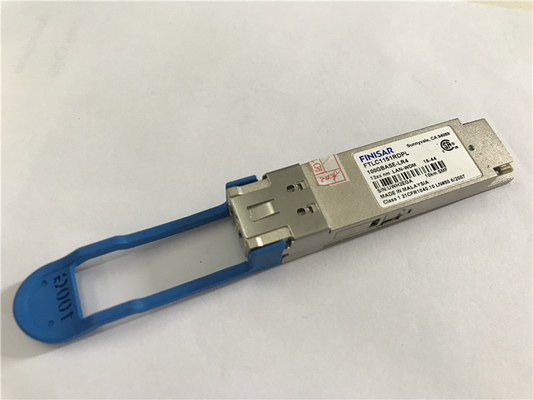 Φινισάρ FTLC1151RDPL 10km 100GBASE-LR4 QSFP28 Οπτική μονάδα δέκτη
