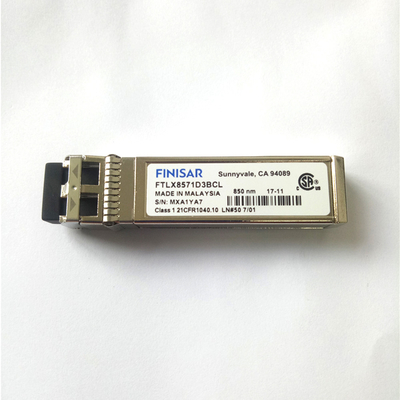 Φινισάρ FTLX8571D3BCL 10Gb/s 850nm πολυμέθοδος Datacom SFP+ οπτική μονάδα δέκτη