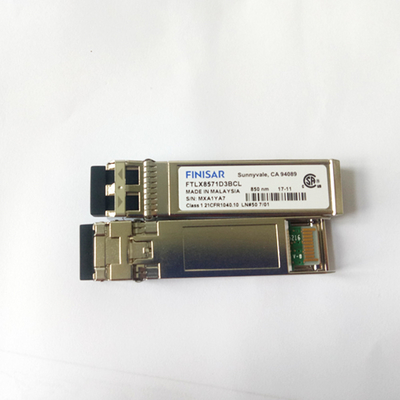 Φινισάρ FTLX8571D3BCL 10Gb/s 850nm πολυμέθοδος Datacom SFP+ οπτική μονάδα δέκτη