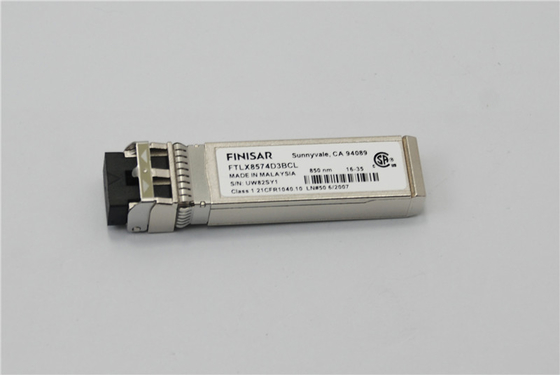 Φινισάρ FTLX8571D3BCL 10Gb/s 850nm πολυμέθοδος Datacom SFP+ οπτική μονάδα δέκτη